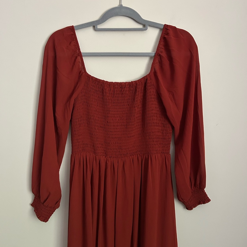 Baltic Born Giselle Maxi Dress in Rust Size Large - Picture 9 of 10